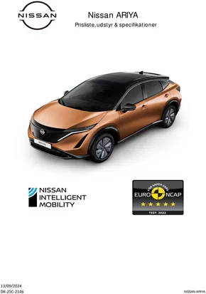 Nissan katalog i Horsens | Nissan ARIYA | 2024-09-14T00:00:00.000Z - 2025-09-14T00:00:00.000Z
