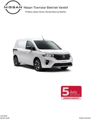 Nissan katalog i Taastrup | Townstar Varebil | 2024-10-08T00:00:00.000Z - 2025-10-08T00:00:00.000Z