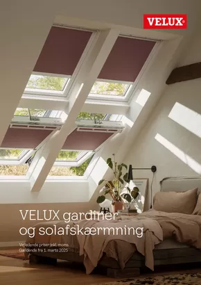 VELUX gardiner og solafskærmning