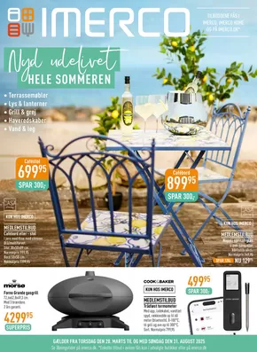 Imerco katalog i Varde | Uge 13 Outdoor | 2025-03-20T00:00:00.000Z - 2025-08-31T00:00:00.000Z