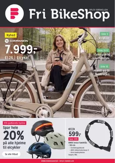 Fri BikeShop katalog i Hørsholm | Fri BikeShop Tilbudsavis | 2026-04-01T00:00:00.000Z - 2026-04-15T00:00:00.000Z