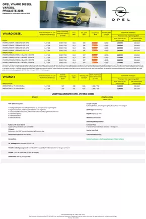Opel katalog | Opel Vivaro-e | 2025-04-16T00:00:00.000Z - 2026-04-16T00:00:00.000Z