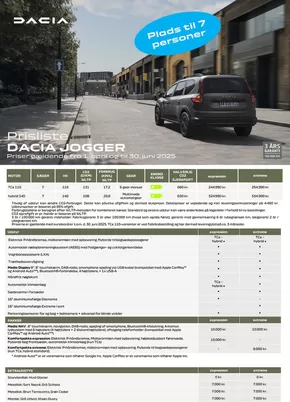 Dacia katalog i Viborg | Dacia Jogger hybrid 140 | 2025-04-16T00:00:00.000Z - 2026-04-16T00:00:00.000Z
