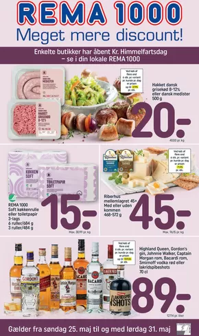 Rema 1000 katalog i Værløse | Rema 1000 Tilbudsavis | 2025-05-24T00:00:00.000Z - 2025-05-31T00:00:00.000Z
