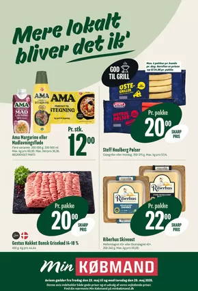 Min Købmand katalog i Værløse | Vores bedste tilbud til dig | 2025-05-23T00:00:00.000Z - 2025-05-29T00:00:00.000Z