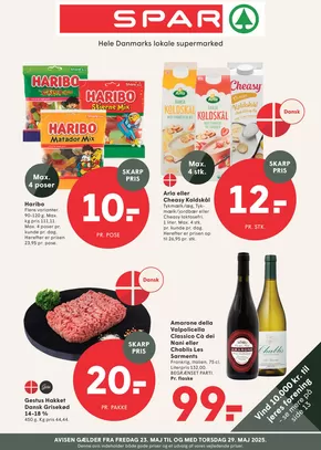 SPAR katalog i Værløse | Spar nu med vores tilbud | 2025-05-23T00:00:00.000Z - 2025-05-29T00:00:00.000Z