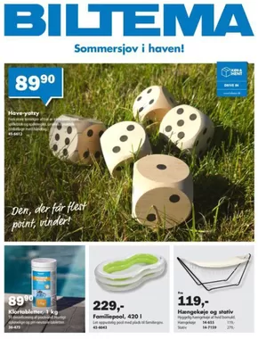 Biltema katalog | Alt til sommersjov i haven | 2025-06-02T00:00:00.000Z - 2025-06-16T00:00:00.000Z