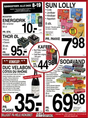 ABC Lavpris katalog i Randers | Toptilbud til sparegrise | 2025-06-11T00:00:00.000Z - 2025-06-17T00:00:00.000Z