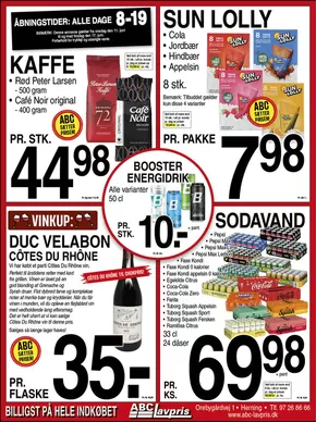 ABC Lavpris katalog i Herning | Vores bedste tilbud til dig | 2025-06-11T00:00:00.000Z - 2025-06-17T00:00:00.000Z