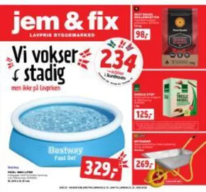 jem & fix katalog i Hadsund | jem & fix Tilbudsavis | 2025-06-15T00:00:00.000Z - 2025-06-29T00:00:00.000Z