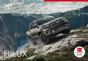 Toyota katalog i Gentofte | Hilux Specifikationer | 2025-06-17T00:00:00.000Z - 2025-07-01T00:00:00.000Z