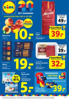 Lidl katalog i Holbæk | Lidl Tilbudsavis | 2025-06-18T00:00:00.000Z - 2025-06-28T00:00:00.000Z