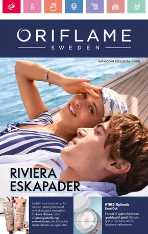 Oriflame katalog i Grindsted (Billund) | Oriflame Tilbudsavis | 2025-06-22T00:00:00.000Z - 2025-07-12T00:00:00.000Z