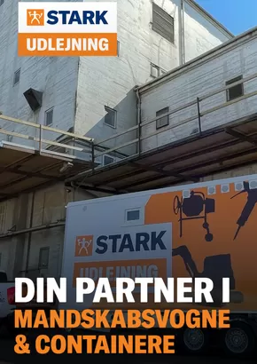 Stark katalog | Udlejning - Mandskabsvogne & Containere | 2025-06-25T00:00:00.000Z - 2025-07-09T00:00:00.000Z