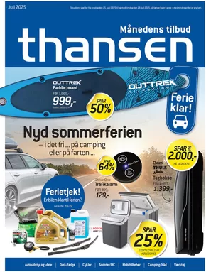Thansen katalog i Køge | Aktuell kundeavis Thansen | 2025-06-25T00:00:00.000Z - 2025-07-29T00:00:00.000Z