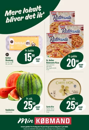Min Købmand katalog i Slagelse | Fantastisk tilbud til kupjægere | 2025-06-27T00:00:00.000Z - 2025-07-03T00:00:00.000Z