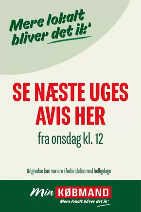 Min Købmand katalog i Skanderborg | Fantastiske rabatter på udvalgte produkter | 2025-07-01T00:00:00.000Z - 2025-07-15T00:00:00.000Z