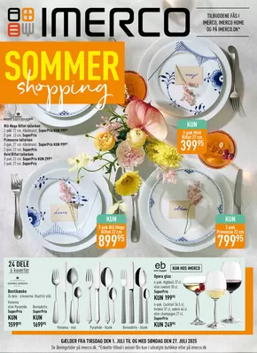 Imerco katalog i Søborg | Uge 27 Sommer Shopping | 2025-07-01T00:00:00.000Z - 2025-07-27T00:00:00.000Z